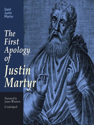 cover image of The First Apology of Justin Martyr
